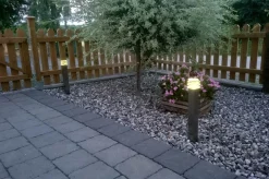 CRYSTAL LED Pollare 2-Pack Start Rostfritt Stål 50cm