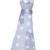 CRYSTALO Dekorationsfigur Ren 40L 51,5cm Vit
