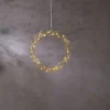 CURLY Hängande Krans 30cm Mässing