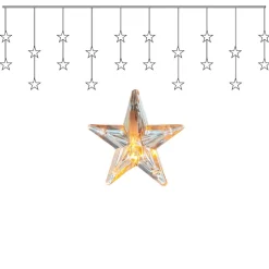 CURTAIN Ljusgardin 1,8m 20LED Varmvit/Klar