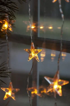 CURTAIN Ljusgardin 1,8m 20LED Varmvit/Klar