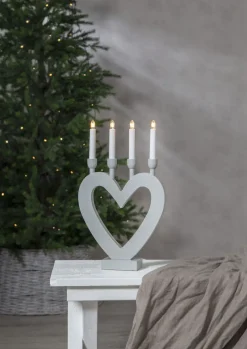 DALA Ljusstake 4L 45cm Grå