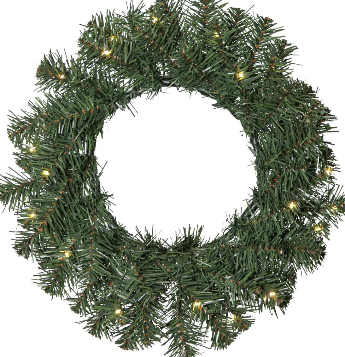 DALBO Krans Batteri 40cm 20LED Grön