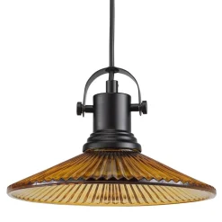 DEBBIE Fönsterlampa 21cm Svart/Amber