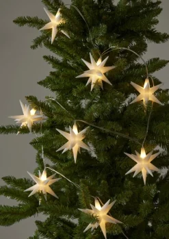 DECEMBER Ljusslinga Batteri 2,1m 8LED Varmvit/Vit