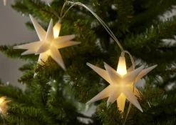 DECEMBER Ljusslinga Batteri 2,1m 8LED Varmvit/Vit