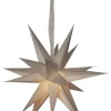 DECEMBER Pappersstjärna 55cm Beige