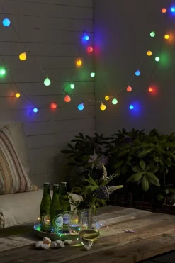 DEW DROP Ljusslinga 400cm Flerfärgad