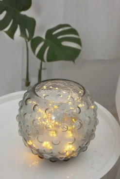 DEW DROP Ljusslinga 80cm 2000K Silver Varmvit