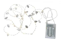 DEW DROP Ljusslinga 200cm 20LED Silver