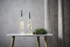 DEW DROP Ljusslinga 40L 2m Silver Varmvit