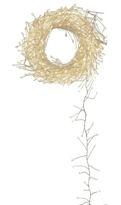 DEW DROP Ljusslinga 7,2m 720LED Varmvit/Silver