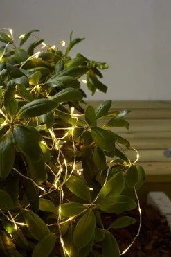 DEW DROP Ljusslinga Utomhus 20m IP44 Silver