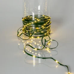 DEW DROP MICRO Julgransslinga 160LED Varmvit/Grön