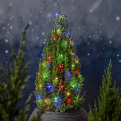 DEW DROP MICRO Ljusslinga 15m 200LED Multi/Grön