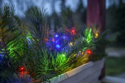 DEW DROP MICRO Ljusslinga 15m 200LED Multi/Grön