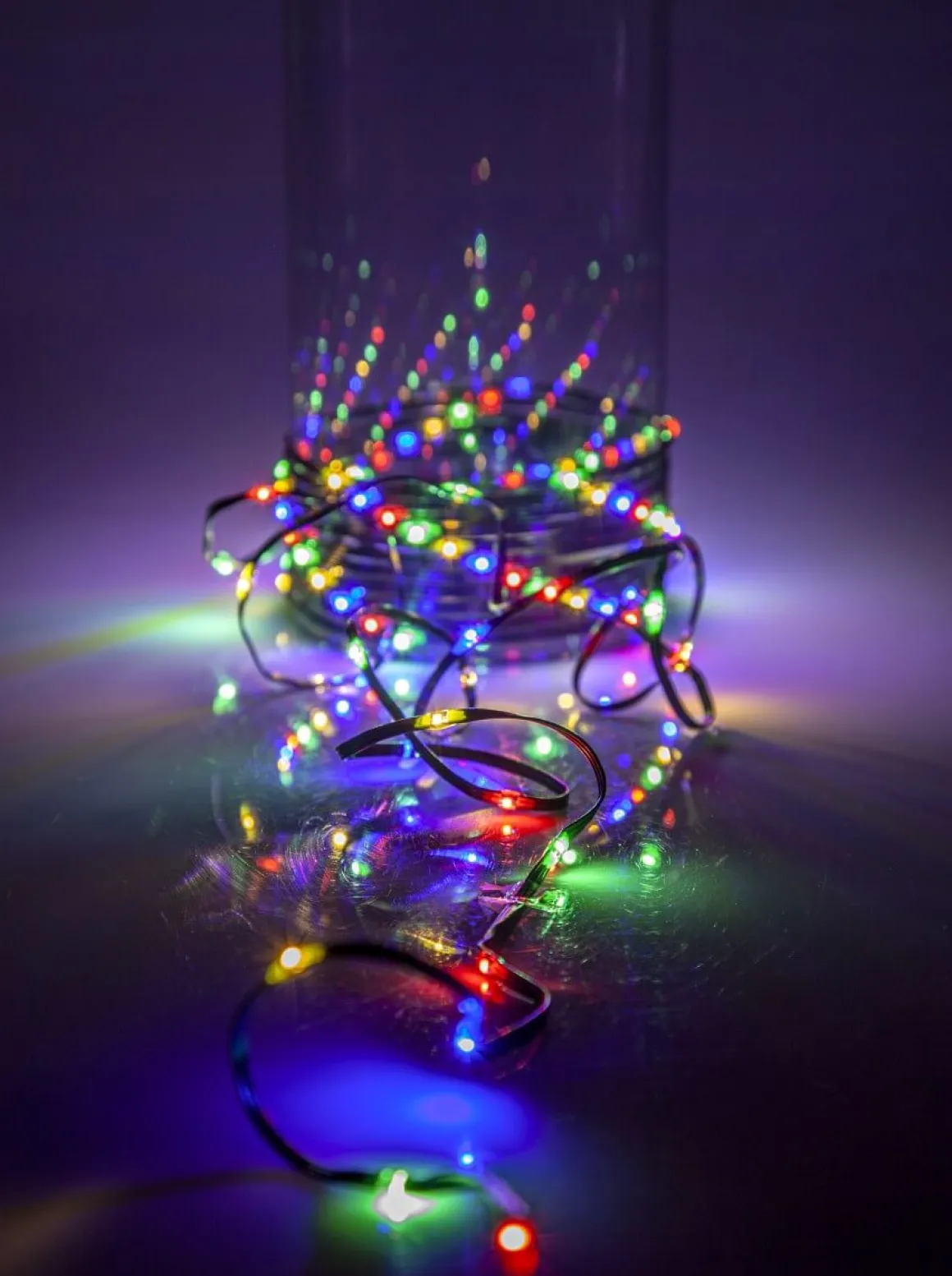 DEW DROP MICRO Ljusslinga 36m 480LED Multi/Grön