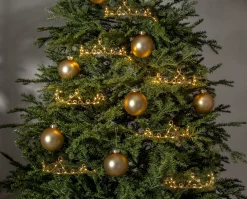 DIADEM Inomhusdekoration 18cm 20LED Mässing