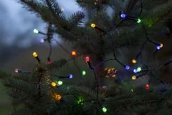 DIAMOND STAR LIGHT Batterislinga 80L 6m Svart/Flerfärgad IP44