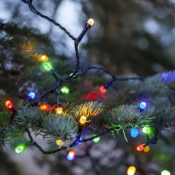 DIAMOND STAR LIGHT Ljusslinga 200L 15m Svart/Flerfärgad IP44