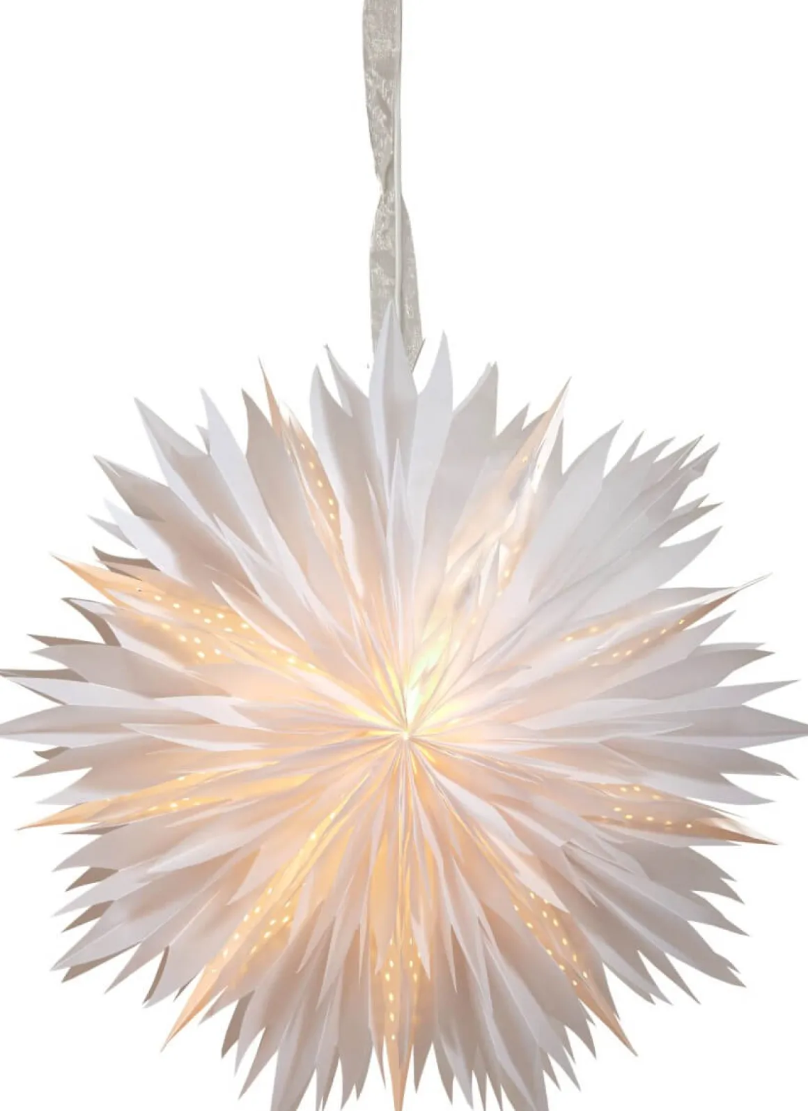 DIS Pappersstjärna 60cm Vit