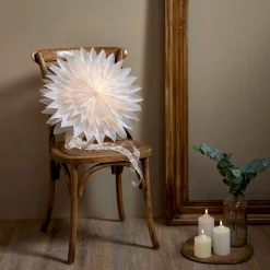 DIS Pappersstjärna 50cm Vit