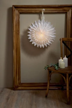 DIS Pappersstjärna 50cm Vit