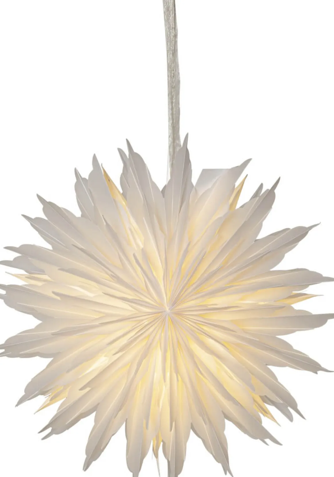 DIS Pappersstjärna 40cm Vit