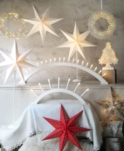 DOT Pappersstjärna 54cm Vit
