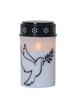 DOVE LED-Gravljus 12,5cm Vit