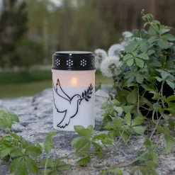 DOVE LED-Gravljus 12,5cm Vit