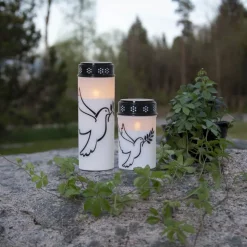 DOVE LED-Gravljus 12,5cm Vit