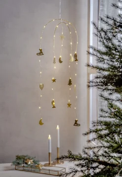 DREAM Hängande dekoration Batteri 90cm Guld