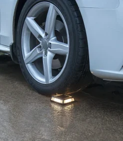 DRIVEWAY Solcells-spotlight 3cm Svart IP44