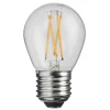 E27 Classic Klot 4W 2700K 400lm Klar LED-lampa