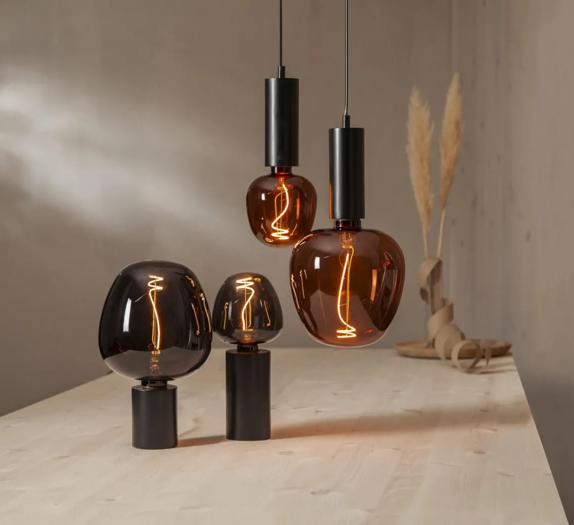 E27 Decoled Brun 2W 1800K 45lm LED-Lampa