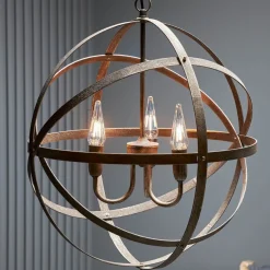 E14 Decoled Dimbar Kron 3W 4000K 300lm LED-Lampa