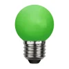 E27 Dekoration Party Klot 1W Grön LED-Lampa