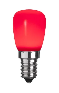 E14 Dekoration Party Päron Röd 0.9W 2lm LED-Lampa