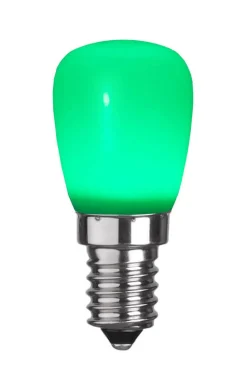 E14 Dekoration Party Päron 0.9W 10lm Grön LED-Lampa