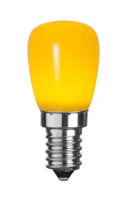 E14 Dekoration Party Päron 0.9W 13lm Gul LED-Lampa