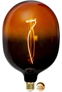 E27 DesignGlob 17,5cm Dimbar 4W 1700K 60lm Gul LED-Lampa