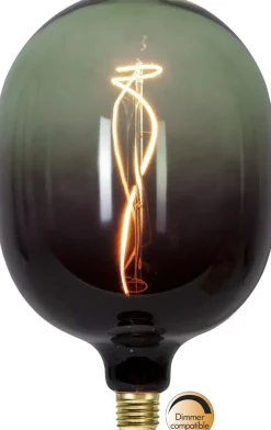 E27 DesignGlob Dimbar Grön 4W 1800K 75lm LED-Lampa