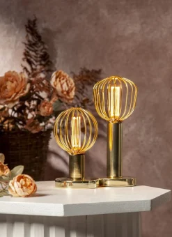 E27 DesignGlob13 Metall 4.3W 1800K 180lm LED-Lampa