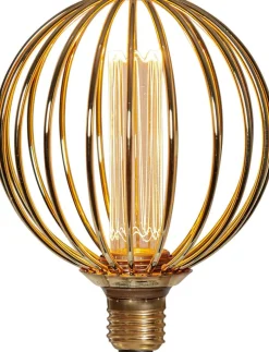 E27 DesignGlob12 Metall 4.3W 1800K 180lm LED-Lampa