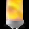 E27 FLAME LIGHT Tubural 1,8W 1500K 60lm LED-Lampa