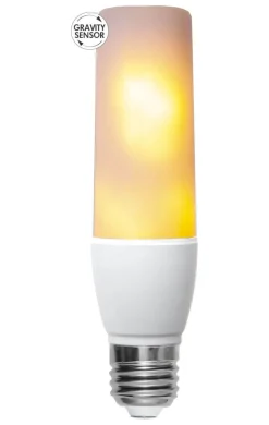 E27 Flame Tubural Sensor 2.6-3.9W 1800k 9lm LED-Lampa