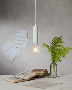 E27 GLANS Sladdställ 3,5m Vit