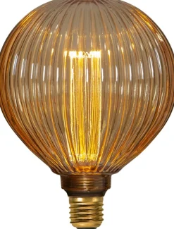 E27 Glob125 Decoled New Generation Classic Amber 1W 1800K 50lm LED-Lampa