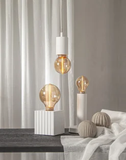 E27 Glob80 DecoLed 3-Steg Dimbar Minne 2W 1800K 100lm Amber